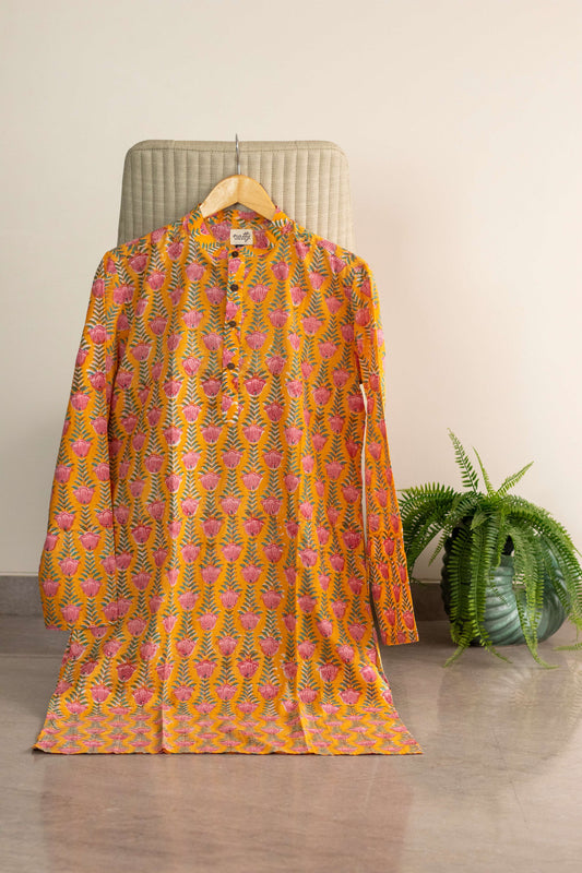 Patterned Panache Kurta