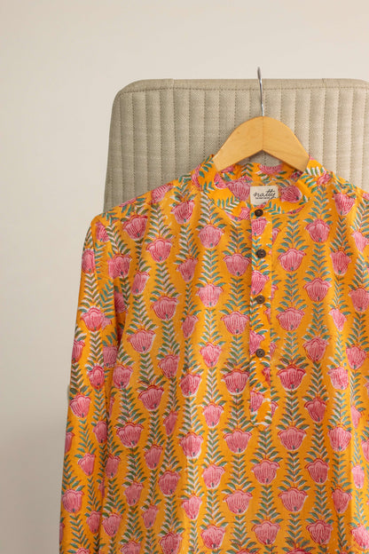 Patterned Panache Kurta