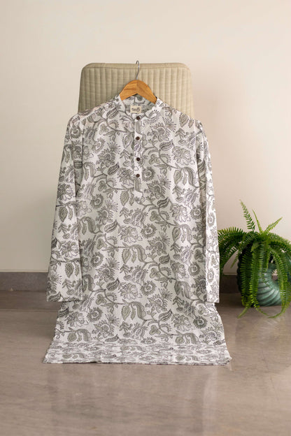 Lunar Blossom Kurta